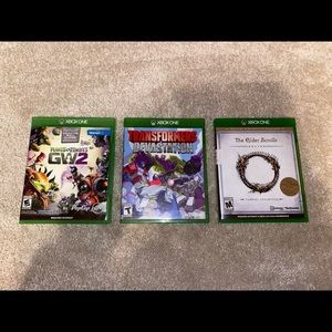 Three XBOX One games